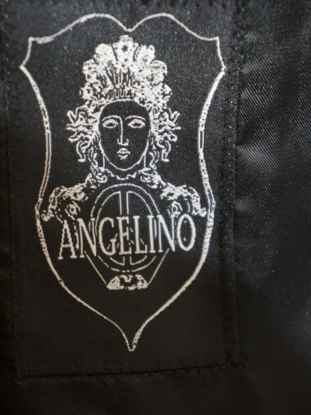 NWT Angelino Mens 50L Tuxedo Blazer Metallic Paint Splash Suit Jacket